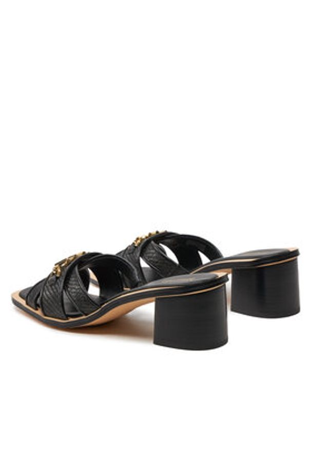 MICHAEL Michael Kors Klapki 40S4TFMS1D Czarny. Kolor: czarny