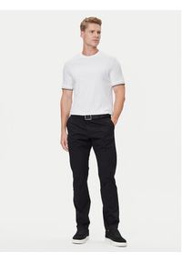 BOSS - Boss T-Shirt Thompson 04 50501097 Biały Regular Fit. Kolor: biały. Materiał: bawełna #4