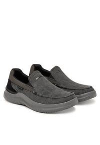skechers - Skechers Półbuty Relaxed Fit: Hasting - Fielden 205066/BLK Czarny. Kolor: czarny. Materiał: materiał #5