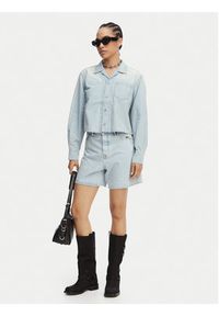 G-Star RAW - G-Star Raw Szorty jeansowe Jett D28386-E352 Niebieski jasny Regular Fit. Kolor: niebieski. Materiał: bawełna #3