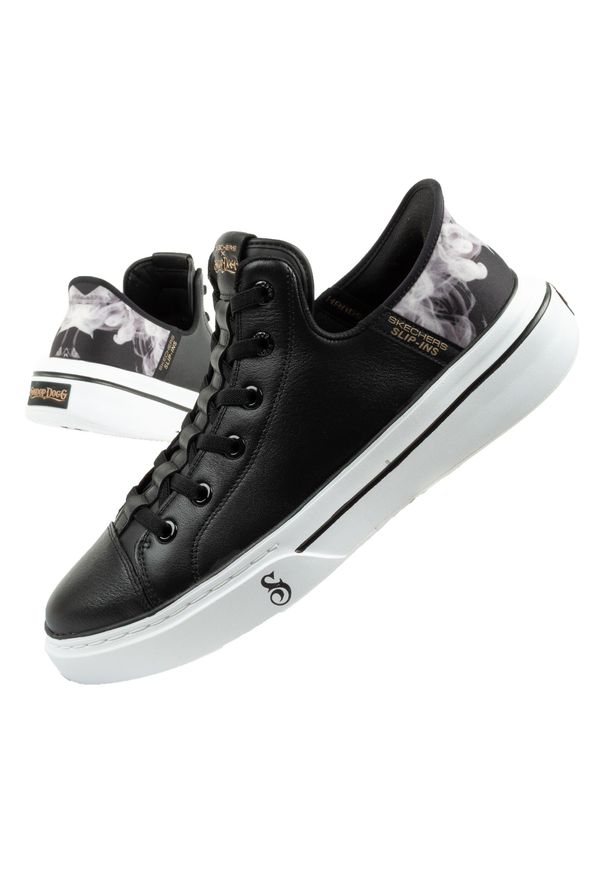 skechers - Buty trampki sportowe wsuwane męskie Skechers Snoop Dogg. Zapięcie: bez zapięcia. Kolor: czarny