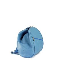 Perfekt Plus - PERFEKT PLUS PL/3 jasnoniebieski, plecak, torebka damska. Kolor: niebieski. Materiał: skóra #8
