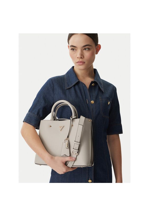 Torebka Guess. Kolor: beżowy