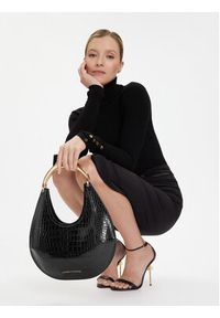 Elisabetta Franchi Torebka BS-28A 56E2-V520 Czarny. Kolor: czarny. Materiał: skórzane #5