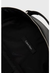 Calvin Klein - Plecak. Kolor: czarny. Materiał: materiał, włókno #5