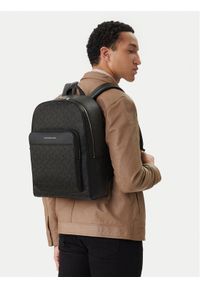 TOMMY HILFIGER - Tommy Hilfiger Plecak Th Flag Monogram Backpack AM0AM14137 Czarny. Kolor: czarny. Materiał: skóra #1