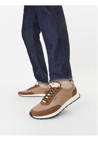 Hugo - HUGO Sneakersy Icelin 50548502 Beżowy. Kolor: beżowy. Materiał: materiał #4