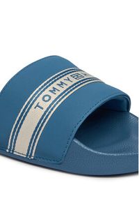 TOMMY HILFIGER - Tommy Hilfiger Klapki Logo Tape Webbing FW0FW09359 Niebieski. Kolor: niebieski. Materiał: syntetyk #3