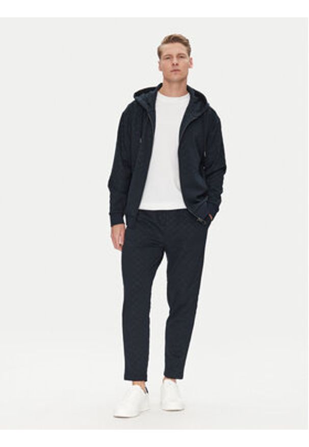 JOOP! Bluza 17 JJJ-24Bahador 30045559 Granatowy Regular Fit. Kolor: niebieski. Materiał: syntetyk