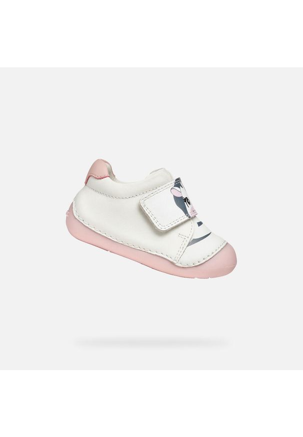 Buty dziecięce Geox Tutim. Okazja: na co dzień. Kolor: różowy, wielokolorowy, biały