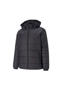 Puma - Męska Kurtka TeamLIGA Padded Waterproof Jacket. Kolor: czarny