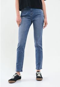 Volcano - Niebieskie jeansy, Slim Fit, D-KELLY 36. Kolor: niebieski #1