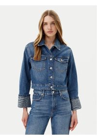 JOOP! Jeans Kurtka jeansowa 30046665 Niebieski Relaxed Fit. Kolor: niebieski. Materiał: bawełna