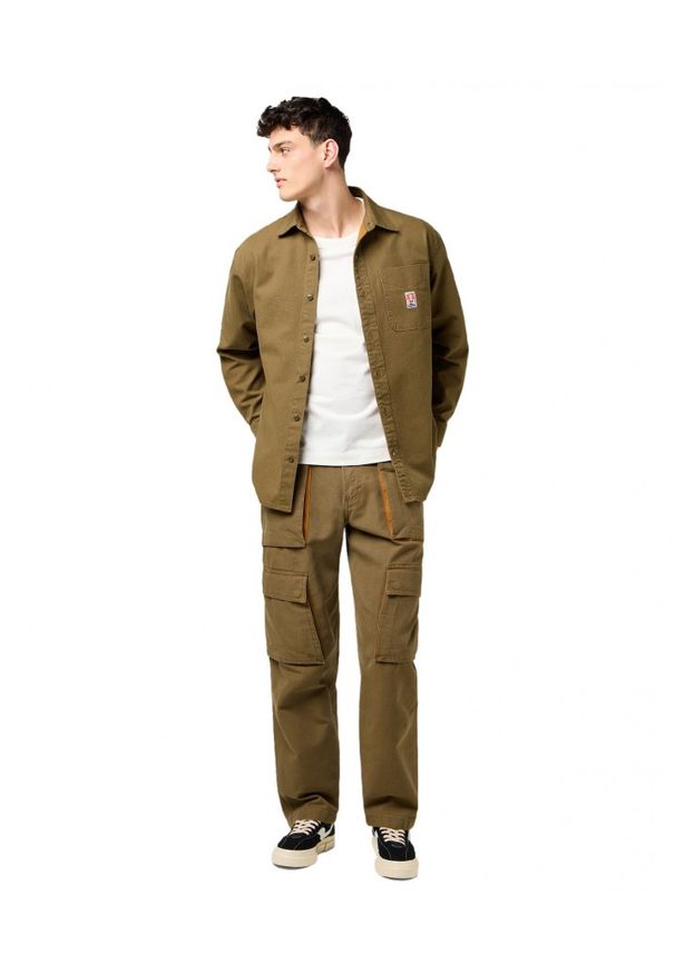 Wrangler - MESKA KOSZULA WRANGLER CJ 1 PKT SHIRT BEECH 112371550