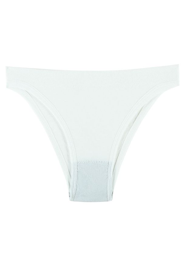 Intica - Tanga z cienkimi paskami niewidoczne pod odzieżą Devinne. Kolor: biały. Materiał: tkanina, materiał