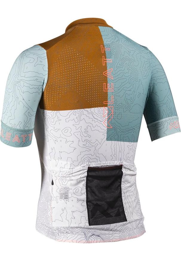 Koszulka rowerowa damska LEATT Jersey MTB Endurance 5.0 Women. Kolor: biały. Materiał: jersey