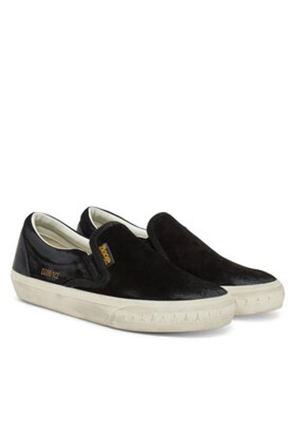 GOLDEN GOOSE Tenisówki GMF00306.F006949.90100 Czarny. Kolor: czarny. Materiał: zamsz, skóra