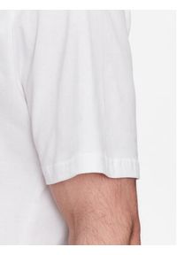 New Balance T-Shirt Essentials Stacked Logo MT31541 Biały Relaxed Fit. Kolor: biały. Materiał: bawełna #4