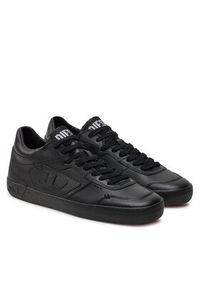 Diesel Sneakersy S-Leroji Y03336 PR030 T8013 Czarny. Kolor: czarny. Materiał: skóra