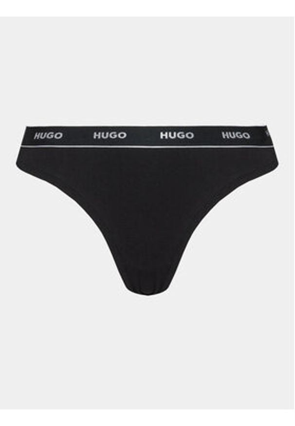 Hugo Stringi 50510622 Czarny. Kolor: czarny. Materiał: bawełna