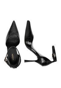 DeeZee Szpilki CEO-LS6049-10 Czarny. Kolor: czarny. Materiał: materiał. Obcas: na szpilce #7