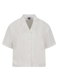 Urban Classics - Damska Koszula Seersucker. Kolor: biały #1