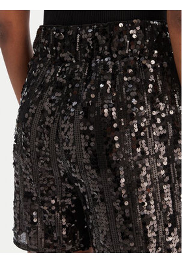 Vero Moda Szorty materiałowe Efa 10335727 Czarny Loose Fit. Kolor: czarny. Materiał: syntetyk