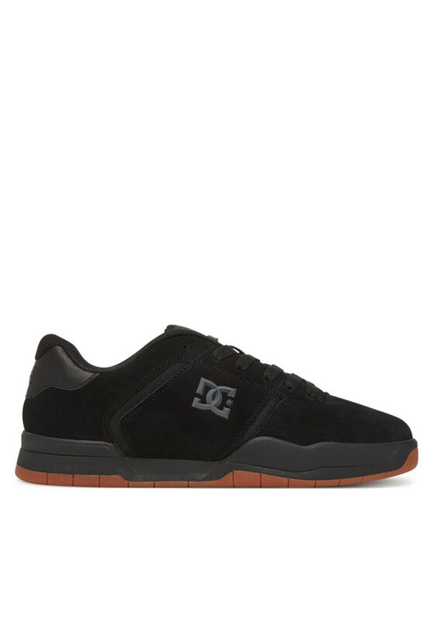 DC Sneakersy CENTRAL ADYS100551-KKG Czarny. Kolor: czarny. Materiał: zamsz, skóra