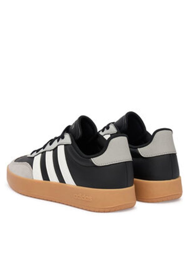 Adidas - adidas Sneakersy Barreda JP5927 Czarny. Kolor: czarny. Materiał: zamsz, skóra