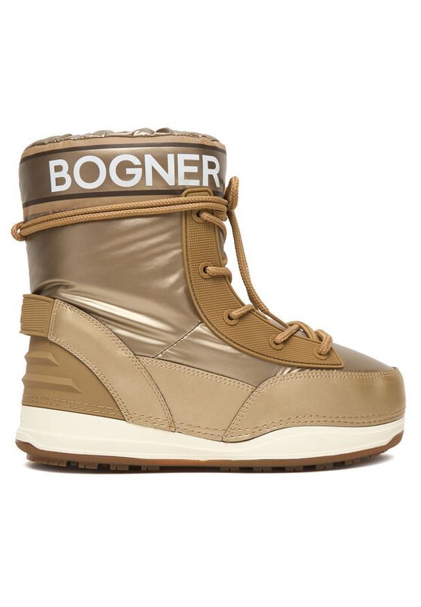 Bogner Śniegowce La Plagne 14 A 32547014 Beżowy. Kolor: beżowy. Materiał: skóra