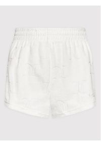 Juicy Couture Szorty sportowe Tamia JCWH122020 Biały Regular Fit. Kolor: biały. Materiał: bawełna