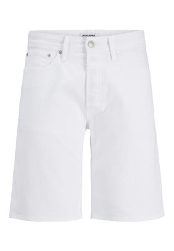 Jack & Jones Szorty materiałowe Rick Original 12290839 Biały Regular Fit. Kolor: biały. Materiał: syntetyk, bawełna