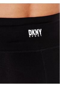 DKNY Sport Legginsy DP2P1939 Czarny Classic Fit. Kolor: czarny. Materiał: bawełna. Styl: sportowy #2