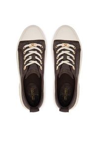 MICHAEL Michael Kors Sneakersy Emmy 43F5EYFS1B Brązowy. Kolor: brązowy. Materiał: materiał #2