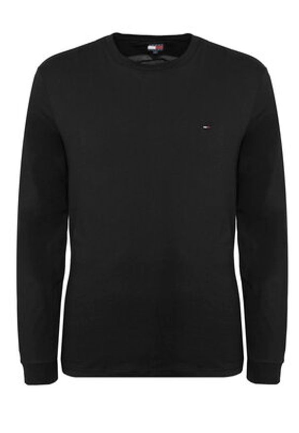 Tommy Jeans Komplet longsleeve DM0DM22148 Czarny Slim Fit. Kolor: czarny. Materiał: bawełna. Długość rękawa: długi rękaw