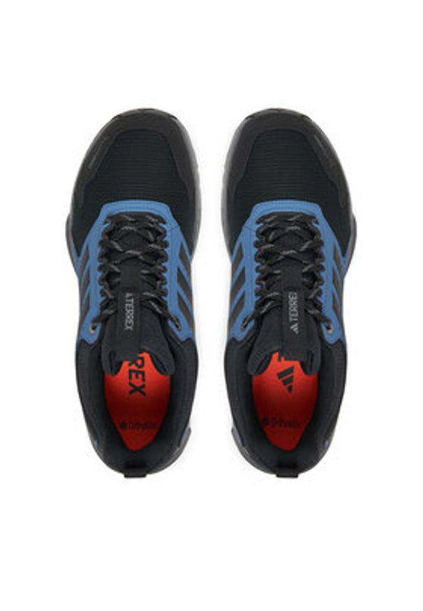 Adidas - adidas Buty do biegania Terrex Tracefinder 2 CLIMAPROOF Trail JR7769 Niebieski. Kolor: niebieski. Materiał: materiał. Technologia: ClimaProof (Adidas). Model: Adidas Terrex