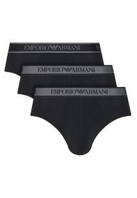 Emporio Armani Underwear Komplet 3 par slipów EM000258 AF10779 MC061 Czarny. Kolor: czarny. Materiał: bawełna #7