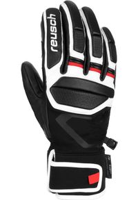 Rękawice Narciarskie Unisex narciarskie Reusch Pro RC Black/White/Fire Red 2024. Kolor: biały, czarny, wielokolorowy. Sezon: zima. Sport: narciarstwo