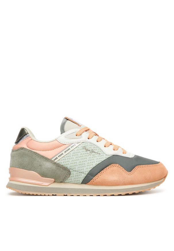 Pepe Jeans Sneakersy London Jelly W PLS400009 Pomarańczowy. Kolor: pomarańczowy. Materiał: materiał