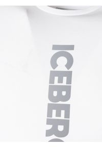 Iceberg T-Shirt "C-Neck" | F013639A | Mężczyzna | Biały. Okazja: na co dzień. Kolor: biały. Materiał: bawełna, elastan. Wzór: nadruk. Styl: casual, elegancki #2