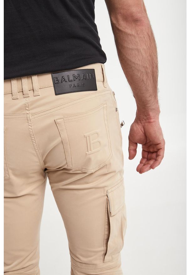 Balmain - Spodnie męskie cargo BALMAIN