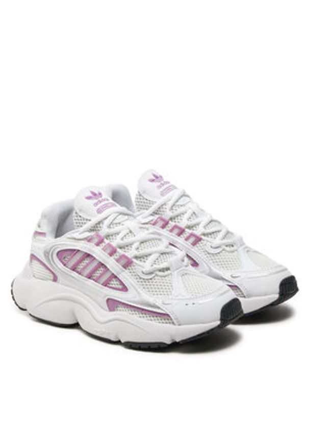 Adidas - adidas Sneakersy OZMILLEN IF9500 Biały. Kolor: biały. Materiał: materiał