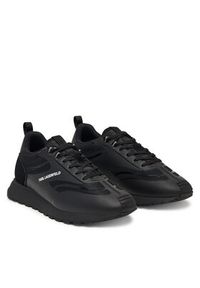 Karl Lagerfeld - KARL LAGERFELD Sneakersy KL51116 Czarny. Kolor: czarny. Materiał: skóra, zamsz #2