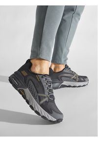 skechers - Skechers Sneakersy Max Protect 237303/BKCC Szary. Kolor: szary. Materiał: skóra #4