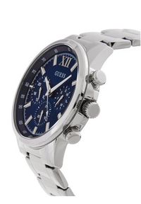 Guess Zegarek Walker GW0900G4 Srebrny. Kolor: srebrny