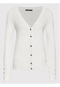 Guess Kardigan Zena W2YR33 Z2V62 Biały Regular Fit. Kolor: biały. Materiał: wiskoza #4