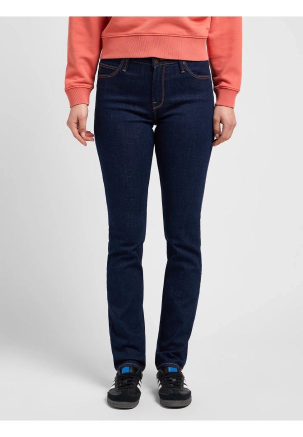Lee - DAMSKIE SPODNIE JEANSOWE LEE ELLY SLIM STRAIGHT L305HA45 112106045