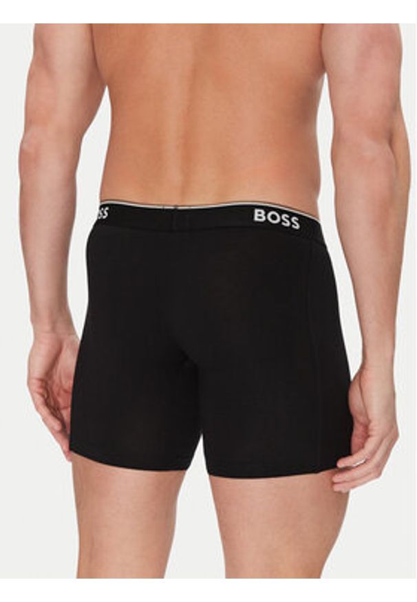 BOSS Komplet 3 par bokserek 50538142 Czarny. Kolor: czarny. Materiał: bawełna