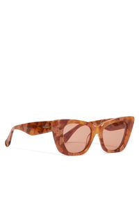 Max Mara Okulary przeciwsłoneczne MM0099 56E Brązowy. Kolor: brązowy