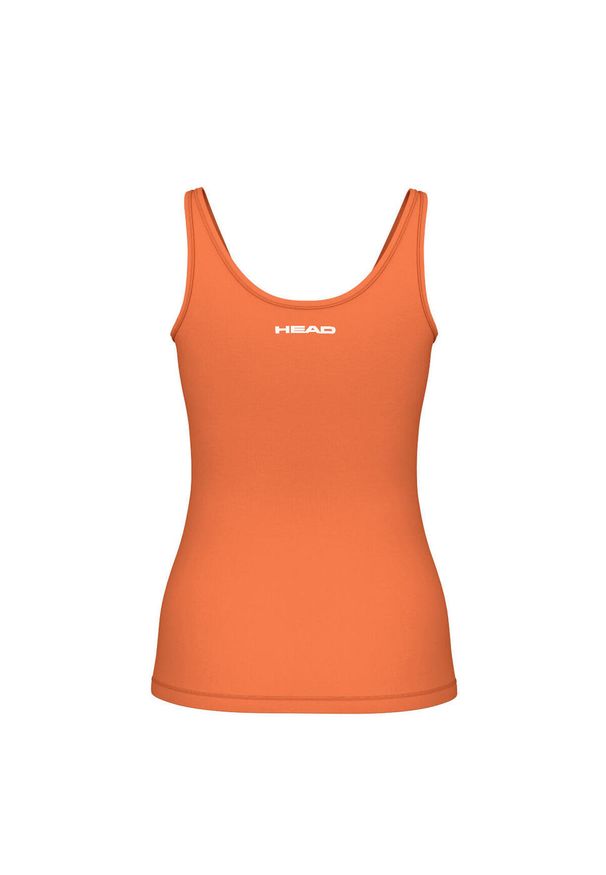 Damski tank top Head Spirit II. Kolor: pomarańczowy. Sport: tenis